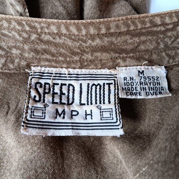 Speed Limit Medium Skirt And Shirt Outfit 2 Peice Set Hippie Embroiderd Indian - Picture 13 of 13